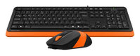 Клавиатура + мышь A4Tech Fstyler F1010 клав:черный/оранжевый мышь:черный/оранжевый USB Multimedia (F1010 ORANGE) Клавиатура + мышь A4Tech Fstyler F1010 клав:черный/оранжевый мышь:черный/оранжевый USB Multimedia (F1010 ORANGE)