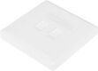 Панель Suprlan 10-0334-1 лицевая со шторкой 80x80 2xKeystone ABS пластик белый Панель Suprlan 10-0334-1 лицевая со шторкой 80x80 2xKeystone ABS пластик белый
