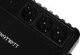 Источник бесперебойного питания Smartwatt Safe 360Вт 600ВА черный