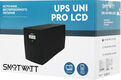 Источник бесперебойного питания Smartwatt Uni Pro LCD 700Вт 1000ВА черный