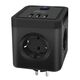 RITMIX RM-043 Black Сетевой фильтр с кнопкой питания {16А