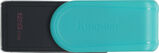 Флеш Диск Kingston 128GB DataTraveler Exodia S DTXS/ 128GB USB3.2 бирюзовый/ черный DTXS/128GB