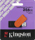 Флеш Диск Kingston 256GB DataTraveler Exodia S DTXS/256GB USB3.2 оранжевый/черный Флеш Диск Kingston 256GB DataTraveler Exodia S DTXS/256GB USB3.2 оранжевый/черный