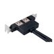 Cablexpert Планка USB 3.0 на заднюю панель низкопрофильная