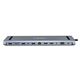 Gembird Док-станция Type-C,12в1: 2xUSB3.1,USB2.0