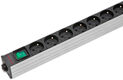Блок распределения питания Sysmatrix PD 0804.019 гор.размещ. 8xSchuko базовые 10A Schuko 1.8м