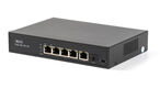 Бастион
(4084) SKAT PoE-4E-1G-1S коммутатор PoE Plus