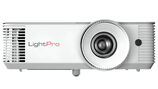 DLP, 4700 lm, WXGA, 30000:1, 1.19~1.54:1, 2xHDMI 1.4, VGA in/ out, Composite Video, 3.5mm in/ out, USB-A, RS-232, RJ-45, лампа 15 000ч., 10W, 27дБ, 2, 9 кг, PJ-Link, БЕЛЫЙ INFOCUS IN0046SL (ECO mode)