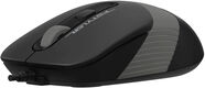 Мышь A4Tech Fstyler FM10ST серый/черный оптическая 1600dpi silent USB для ноутбука 3but (FM10ST GREY)