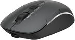 Мышь A4Tech Fstyler FB26CS Air2 серый/черный оптическая 2000dpi silent беспров. BT/Radio USB для ноутбука 4but (FB26CS AIR2 SMOKY GREY)