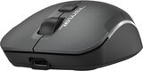 Мышь A4Tech Fstyler FB26CS Air2 серый/черный оптическая 2000dpi silent беспров. BT/Radio USB для ноутбука 4but (FB26CS AIR2 SMOKY GREY)