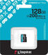 Флеш карта microSDXC 128GB Kingston SDCG4/128GBSP Canvas Go! Plus w/o adapter