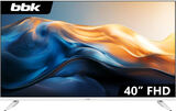 Телевизор LED BBK 40" 40LEM-1041/ FTS2C (W) белый FULL HD 60Hz DVB-T2 DVB-C DVB-S2 USB (RUS) 40LEM-1041/FTS2C (W)&nbsp;<img style='position: relative;margin:0' src='/image/only_to_order_edit.gif' alt='На заказ' title='На заказ' />