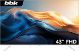 Телевизор LED BBK 43" 43LEM-1041/ FTS2C (W) белый FULL HD 50Hz DVB-T DVB-T2 DVB-C DVB-S DVB-S2 (RUS) 43LEM-1041/FTS2C (W)&nbsp;<img style='position: relative;margin:0' src='/image/only_to_order_edit.gif' alt='На заказ' title='На заказ' />