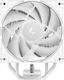 Устройство охлаждения(кулер) Deepcool AG400 Wh V2 ARGB Soc-AM5/AM4/1200/1700/1851 белый 4-pin 31.6dB Al+Cu 220W 643gr Ret (R-AG400-WHAMMN-GJD)