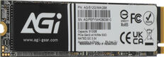 Накопитель SSD AGi PCIe 3.0 x4 512GB AGI512GIMAI298-CB AI298 M.2 2280