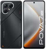Смартфон Tecno POVA 7 5G 256Gb 8Gb черный моноблок 3G 4G 6.8" 1080x2460 Android 14 50Mpix 802.11 a/ b/ g/ n/ ac NFC GPS GSM900/ 1800 Protect LJ7 256+8 GEEK BLACK