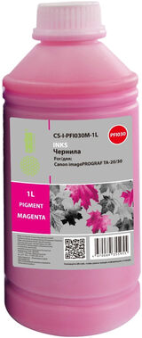 Чернила Cactus CS-I-PFI030M-1L PFI-030 пурпурный1000мл для Canon imagePROGRAF TA-20/ 30