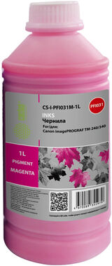 Чернила Cactus CS-I-PFI031M-1L PFI-031 пурпурный1000мл для Canon imagePROGRAF TA-20/ 30