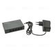 OSNOVO SW-5F Неуправляемый коммутатор Fast Ethernet на 5 портов. Порты: 5 x FE (10/100Base-TX). Auto MDI/MDIX Встроенная грозозащита 2кВ. В комплекте БП DC12V(1A). Размеры (ШхВхГ): 100 x 23 x 65мм. Ра