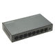OSNOVO SW-8F Неуправляемый коммутатор Fast Ethernet на 8 портов. Порты: 8 x FE (10/100Base-TX). Auto MDI/MDIX Встроенная грозозащита 2кВ. В комплекте БП DC12V(1A). Размеры (ШхВхГ): 138 x 25 x 78мм. Ра