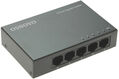 OSNOVO SW-5G Неуправляемый коммутатор Gigabit Ethernet на 5 портов. Порты: 5 x GE (10/100/1000Base-T). Auto MDI/MDIX Встроенная грозозащита 2кВ. В комплекте БП DC12V(1A). Размеры (ШхВхГ): 100 x 23 x 6