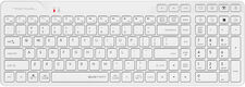 Клавиатура A4Tech Fstyler FBK27C AS белый USB беспроводная BT/Radio slim Multimedia (FBK27C AS) Клавиатура A4Tech Fstyler FBK27C AS белый USB беспроводная BT/Radio slim Multimedia (FBK27C AS)