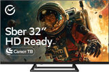 Телевизор LED Sber 32" SDX-32H2128 Салют ТВ черный HD 60Hz DVB-T DVB-T2 DVB-C DVB-S DVB-S2 USB WiFi Smart TV (RUS)&nbsp;<img style='position: relative;margin:0' src='/image/only_to_order_edit.gif' alt='На заказ' title='На заказ' />