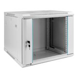 Шкаф телекоммуникационный 19" настенный 9U ExeGate EC-WM-9U.450.G.GREY Exegate EX298601RUS (19&rdquo;, 9U, 600x450x500mm (ШхГхВ)