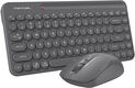 Клавиатура + мышь A4Tech Fstyler FG3200 Air2 клав:серый мышь:серый USB беспроводная slim Multimedia