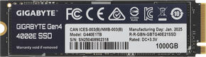 Накопитель SSD Gigabyte PCIe 4.0 x4 1000GB G440E1TB 4000E M.2 2280 Накопитель SSD Gigabyte PCIe 4.0 x4 1000GB G440E1TB 4000E M.2 2280