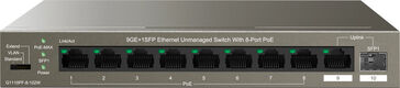 Коммутатор IP-Com G1110PF-8-102W (L2) 9x1Гбит/с 1xКомбо(1000BASE-T/SFP) 1SFP 8PoE 92W неуправляемый Коммутатор IP-Com G1110PF-8-102W (L2) 9x1Гбит/с 1xКомбо(1000BASE-T/SFP) 1SFP 8PoE 92W неуправляемый