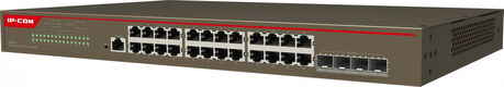 Коммутатор IP-Com G5328X (L3) 24x1Гбит/с 4xКомбо(10GBase-T/SFP+) 4SFP+ управляемый Коммутатор IP-Com G5328X (L3) 24x1Гбит/с 4xКомбо(10GBase-T/SFP+) 4SFP+ управляемый