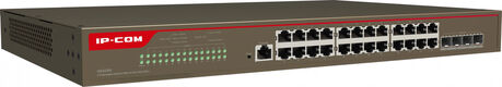 Коммутатор IP-Com G5328X (L3) 24x1Гбит/с 4xКомбо(10GBase-T/SFP+) 4SFP+ управляемый Коммутатор IP-Com G5328X (L3) 24x1Гбит/с 4xКомбо(10GBase-T/SFP+) 4SFP+ управляемый