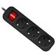 Сетевой удлинитель Defender G330 3м (3 розетки) черный (коробка) Сетевой удлинитель Defender G330 3м (3 розетки) черный (коробка)