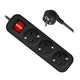 Сетевой удлинитель Defender G330 3м (3 розетки) черный (коробка)