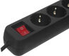 Сетевой удлинитель Defender G418 1.8м (4 розетки) черный (коробка) Сетевой удлинитель Defender G418 1.8м (4 розетки) черный (коробка)