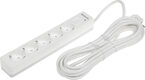 Сетевой фильтр Defender DFS 135 5м (5 розеток) белый (коробка) Сетевой фильтр Defender DFS 135 5м (5 розеток) белый (коробка)