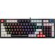 Клавиатура Defender Hawk GK-418 механическая черный USB Multimedia for gamer LED (45418) кабель 1.5м