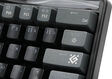 Клавиатура Defender Black Raven GK-417 механическая черный USB Multimedia for gamer LED (45414)