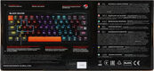Клавиатура Defender Black Raven GK-417 механическая черный USB Multimedia for gamer LED (45414)