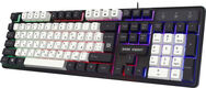 Клавиатура Defender Dark Knight GK-077 белый/черный USB Multimedia for gamer LED (45078) Клавиатура Defender Dark Knight GK-077 белый/черный USB Multimedia for gamer LED (45078)