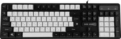 Клавиатура Defender Dark Knight GK-077 белый/черный USB Multimedia for gamer LED (45078) Клавиатура Defender Dark Knight GK-077 белый/черный USB Multimedia for gamer LED (45078)