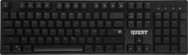 Клавиатура Defender Quest Gk-596 механическая черный USB Multimedia for gamer LED (45596)