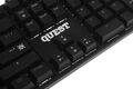 Клавиатура Defender Quest Gk-596 механическая черный USB Multimedia for gamer LED (45596)