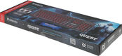 Клавиатура Defender Quest Gk-596 механическая черный USB Multimedia for gamer LED (45596)