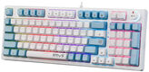 Клавиатура Defender Hawk GK-418 механическая белый USB Multimedia for gamer LED (45421) Клавиатура Defender Hawk GK-418 механическая белый USB Multimedia for gamer LED (45421)