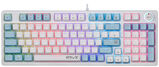 Клавиатура Defender Hawk GK-418 механическая белый USB Multimedia for gamer LED (45421)