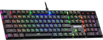 Клавиатура Defender Armada GK-004 механическая черный USB Multimedia LED (45004) кабель 1.8м Клавиатура Defender Armada GK-004 механическая черный USB Multimedia LED (45004) кабель 1.8м