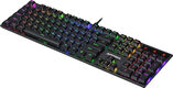 Клавиатура Defender Armada GK-004 механическая черный USB Multimedia LED (45004) кабель 1.8м Клавиатура Defender Armada GK-004 механическая черный USB Multimedia LED (45004) кабель 1.8м